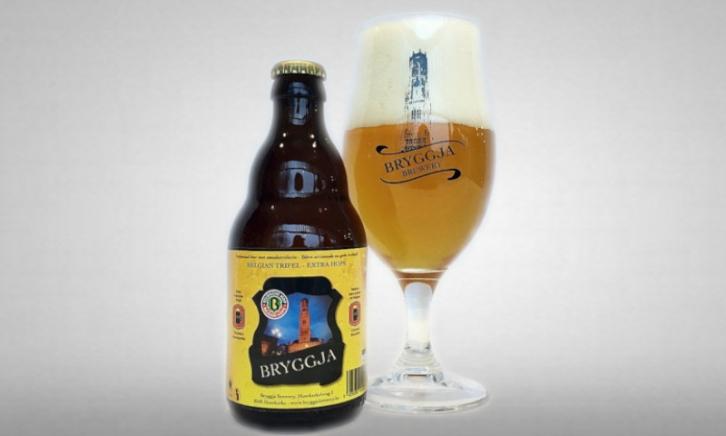Bryggja Brewery bier en glas